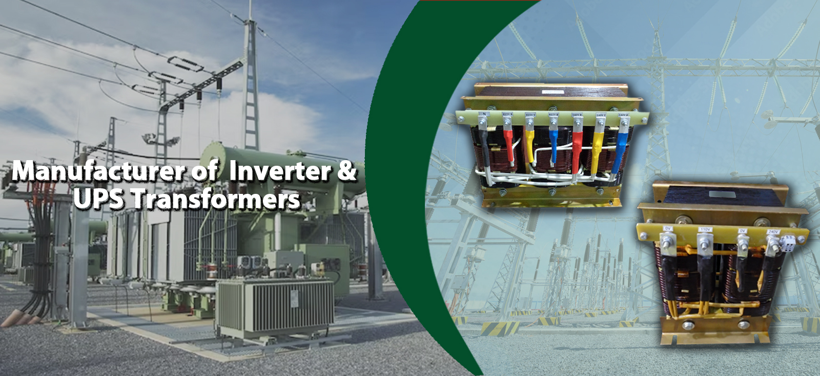 Transformer, Control Transformers, Chokes, Cast Resin, Air Core Reactors, 3 Phase Transformer.